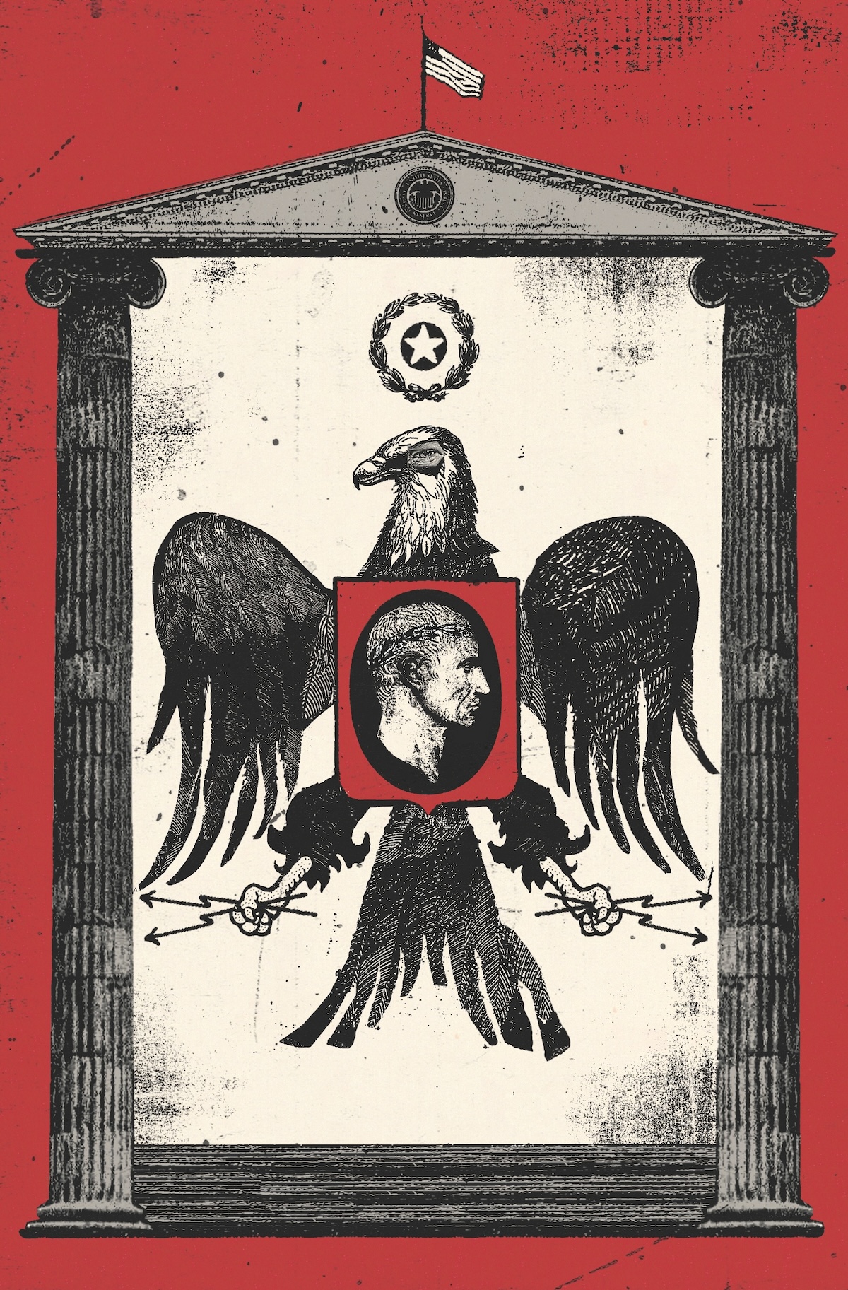 American Caesar illustration © Ben Jones/Heart Agency. American Caesar illustration © Ben Jones/Heart Agency.