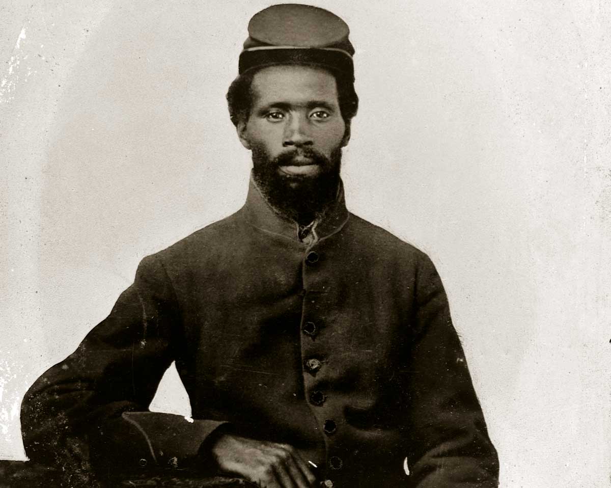 Soldier in the Union army, 1861 © Minnesota Historical Society/Getty Images. Soldier in the Union army, 1861 © Minnesota Historical Society/Getty Images.